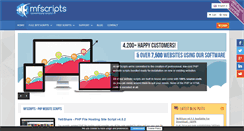 Desktop Screenshot of mfscripts.com